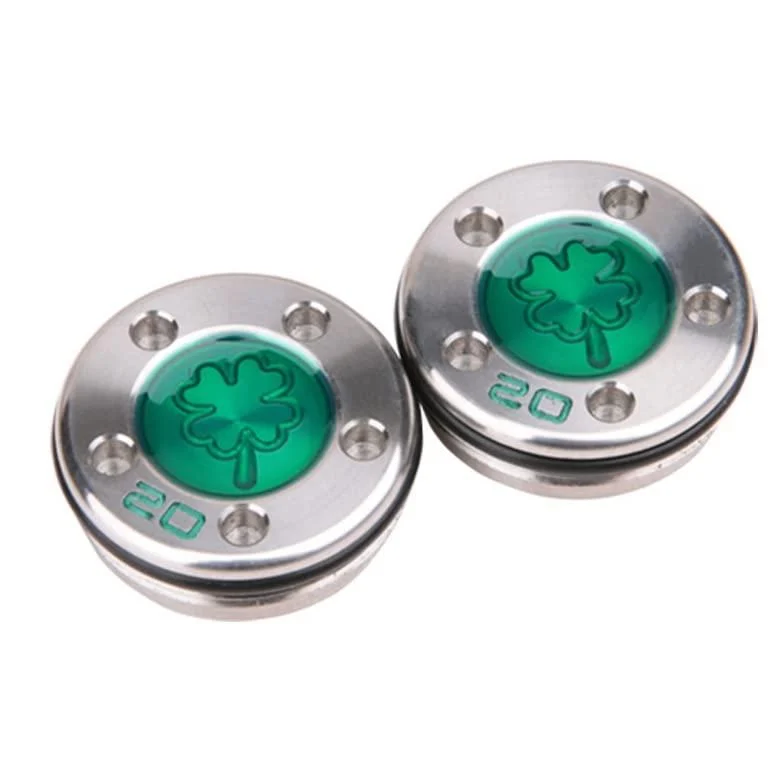 NA 2pcs Green Clover Golf Custom Weights for Titleist Scotty Cameron Newport Studio California Putters (2x20g)