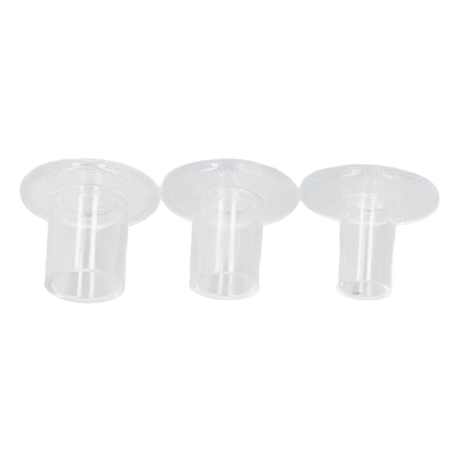 High Heel Protector 24 Pairs - Transparent PVC Heel Repair and for Walking in 3 Sizes