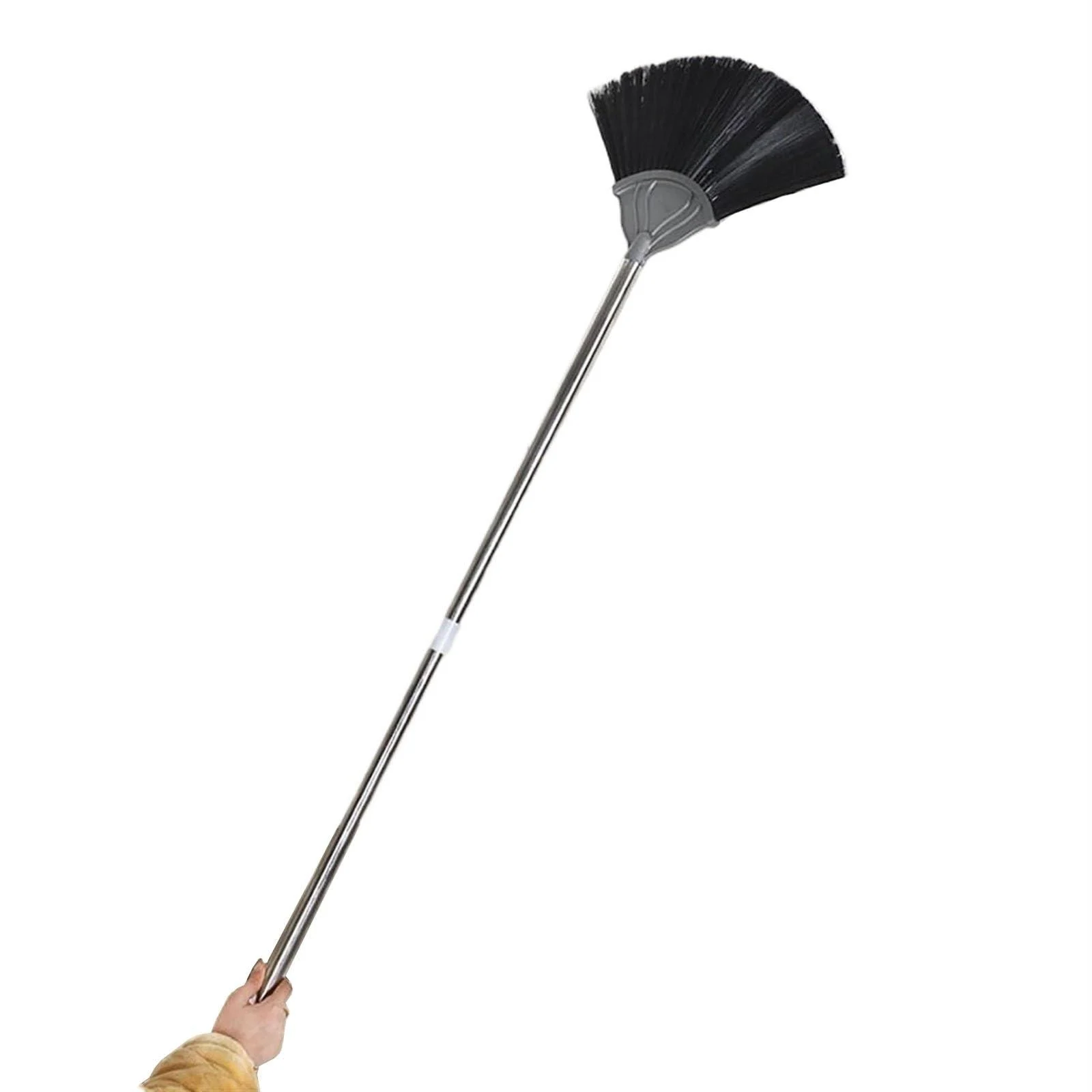 FCSHFC Cobweb Long Dusters for Cleaning with Telescopic Handle Washable Extendable Feather Duster for High Ceiling Blinds Ceiling Fan Furniture(1.7m)