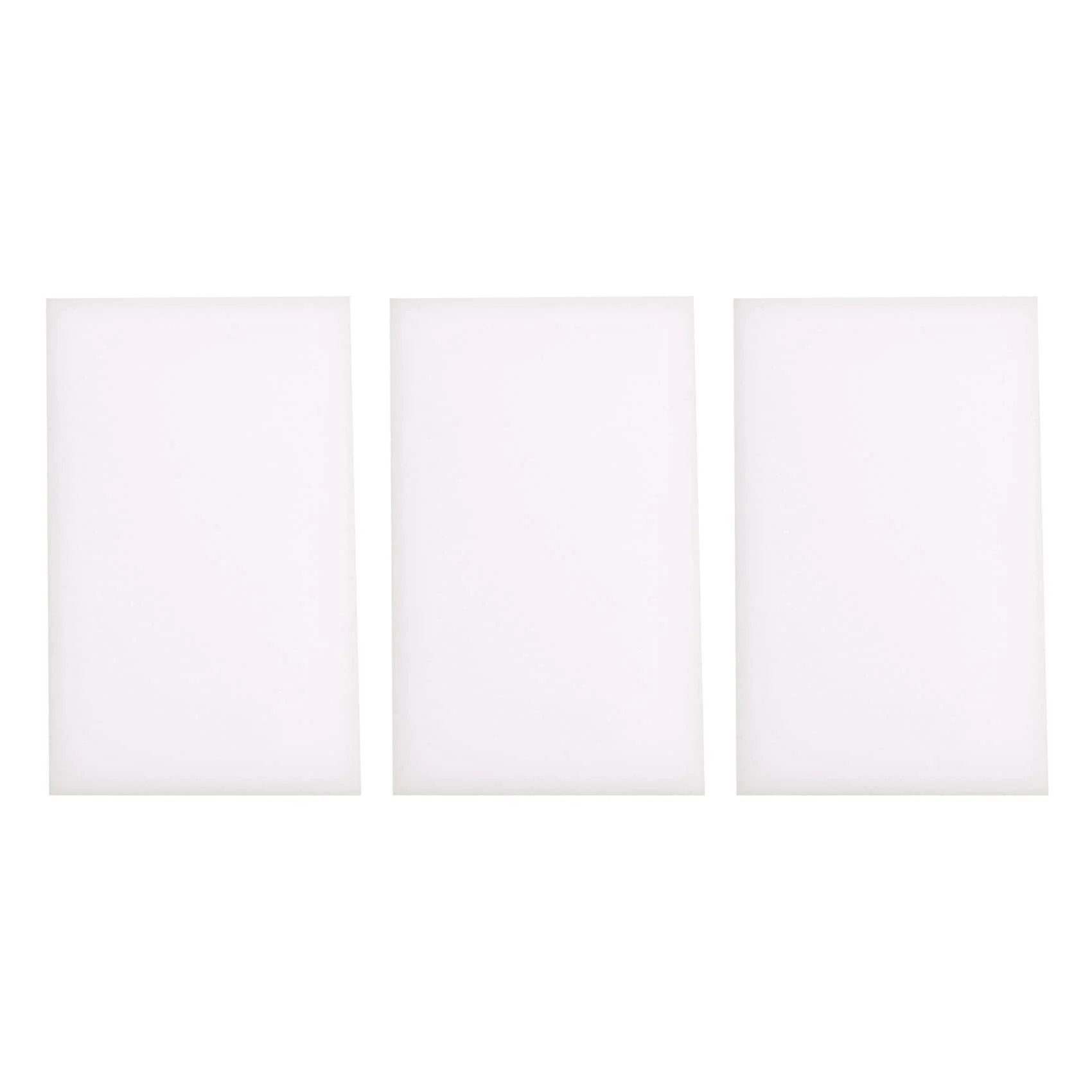 BTuregsau Melamine Sponge Magical Sponge Rub Melamine Cleaner Eco-Friendly White Kitchen Magical Sponge Rub 10 x 6 x 2 cm 300 Pcs