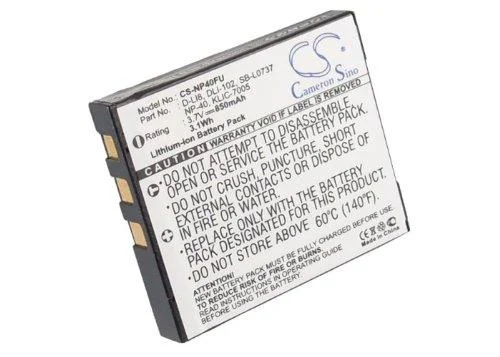 3.7V Battery Replacement for Braun D808 - Zenander