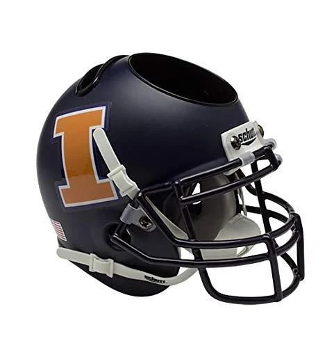 Schutt NCAA Illinois Fighting Illini Football Helmet Desk Caddy
