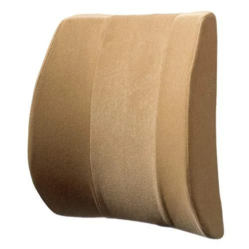 Back-Huggar The Original Lumbar Cushion Bucket Seat THIN Style Beige Thin Bucketseat