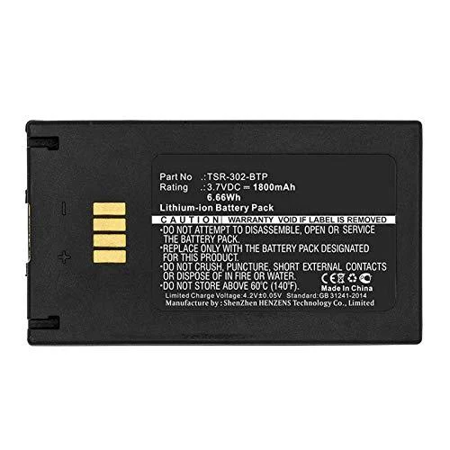 Synergy Digital Programmable Logic Controller (PLC) Battery Compatible with Crestron TSR-302-BTP Programmable Logic Controller (PLC) Battery (3.7V Li-ion 1800mAh)