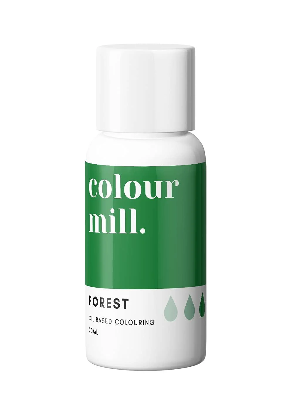 Colour Mill Oil Based Food Colouring 20ml (Forrest Green) Forest Green