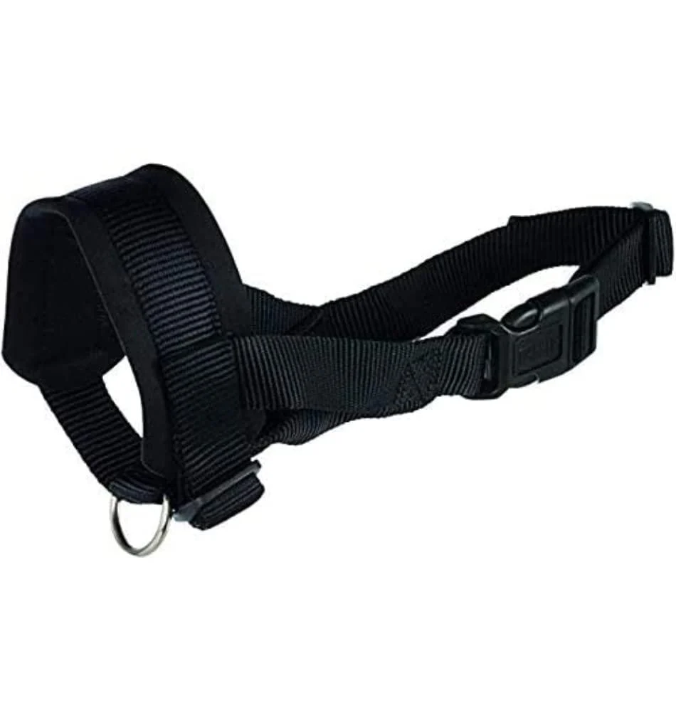TRIXIE Adjustable Muzzle for Dogs Black L 18-30 cm