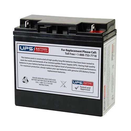 UPSBatteryCenter 12V 18Ah Replacement Battery for Champion 100230 7 500-Watt Portable Generator