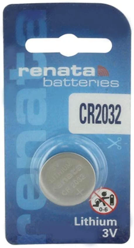 1 x Renata CR2032 AirTag Battery 3V Lithium CR 2032 Replacement for Apple AirTag Batteries