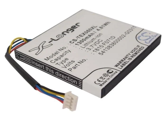 Replacement Battery for TI-Nspire CAS Toucad TI-Nspire Toucad TI-Nspire CX TI-84 Plus C Silver Edition 541383800002-G0511 3.7L1200SP 3.7L1230SP P11P35-09N01 3.7L1060SP battery 1300mAh