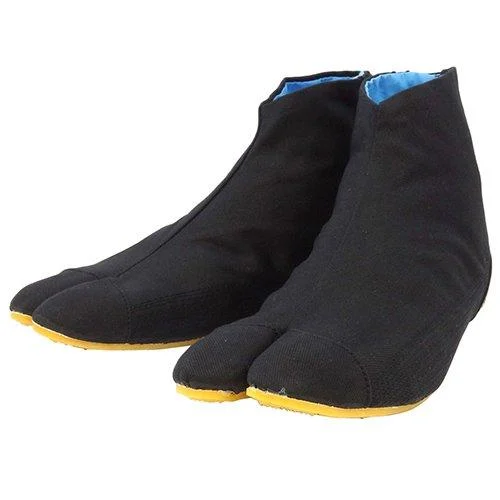 Rikio Ankle Ninja Boot Outdoor Tabi - AIR TABI FIT, 5 Clips - 29.0cm JP, Black