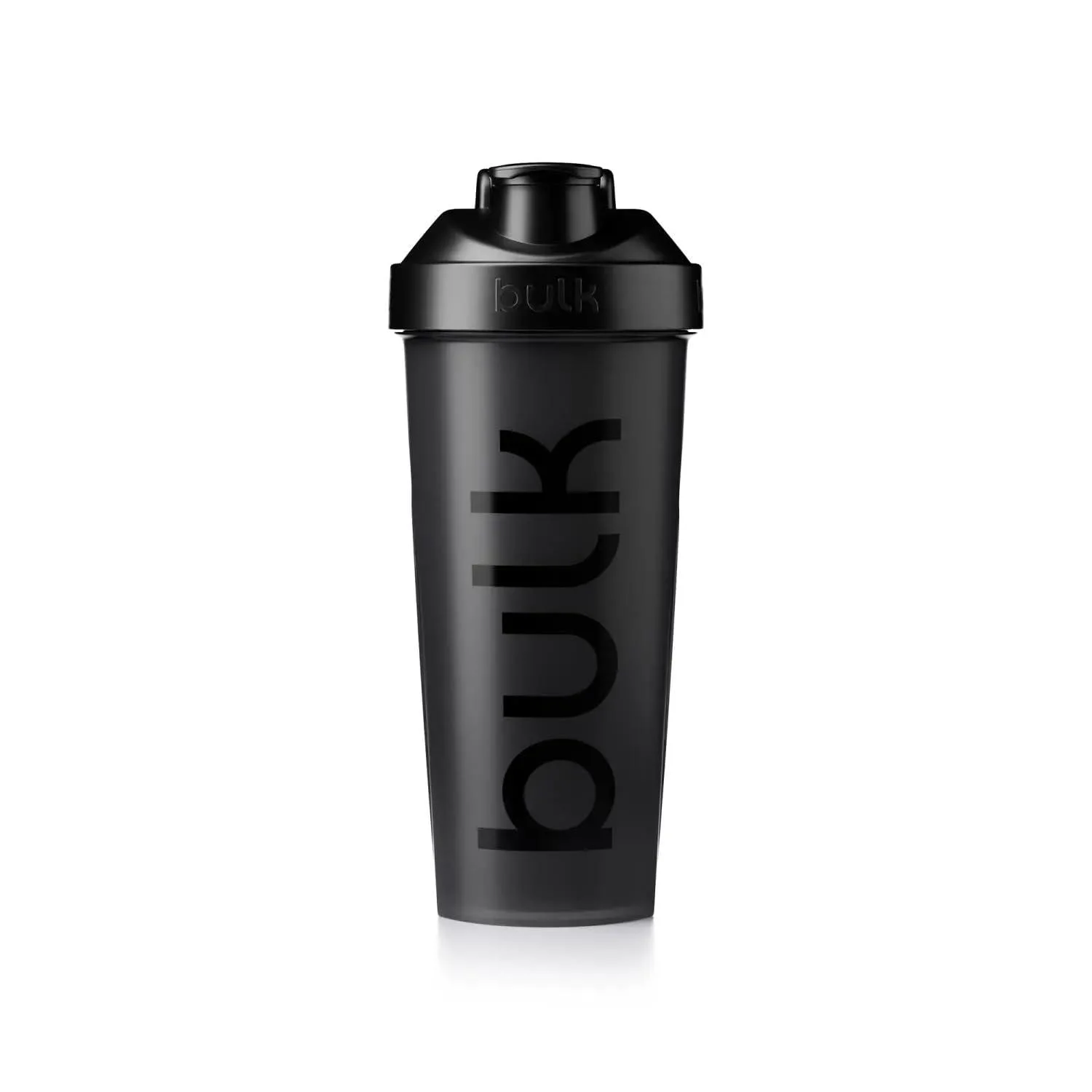 Bulk Iconic Shaker Bottle with Wire Mixing Ball Jet Black 750 ml