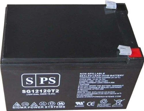 SPS Replacement Battery CSB EVX12120F2 EVX 12120 F2 12V 12Ah UPS Battery Brand