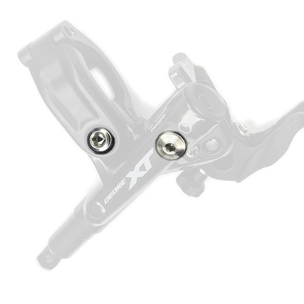 Titanium Brake Hardware Kit | Shimano XTR/XT/SLX/Deore (Natural Ti) - Terske