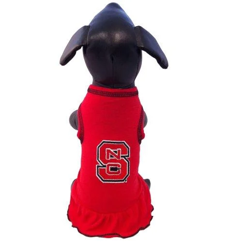 NCAA North Carolina State Wolfpack Cheerleader Dog Dress Team Color Medium - All Star Dogs