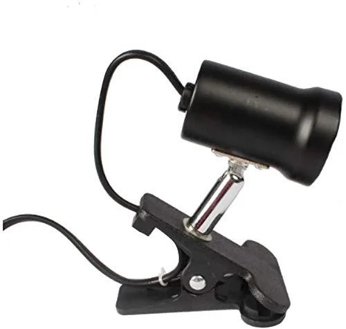 lintaiHousewares E27 Pet Lizard Tortoise Reptile Lamp Holder 50W Tortoise Curved light Heating lamp Light Holder