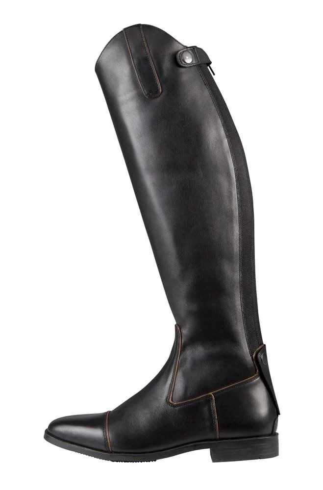 PFIFF women's leather boots Sursee 36 EU Wide Black