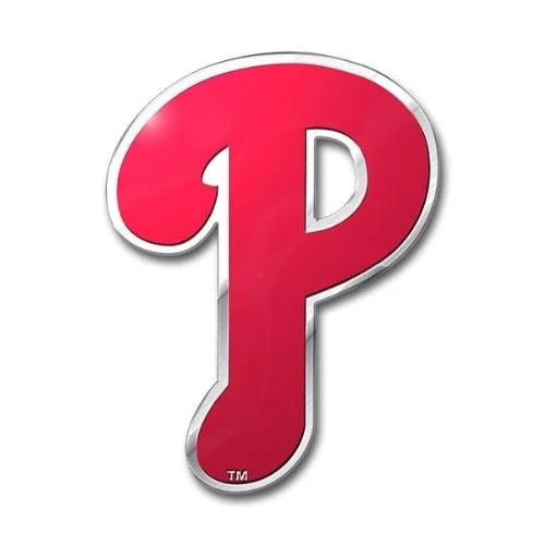 MLB - Philadelphia Phillies Heavy Duty Aluminum Color Emblem