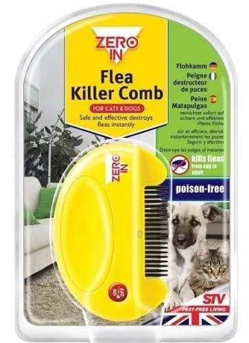 NEW ELECTRIC FLEA KILLER COMB PET CATS DOGS KILLS NITS EGGS FLEAS POISON FREE - Generic