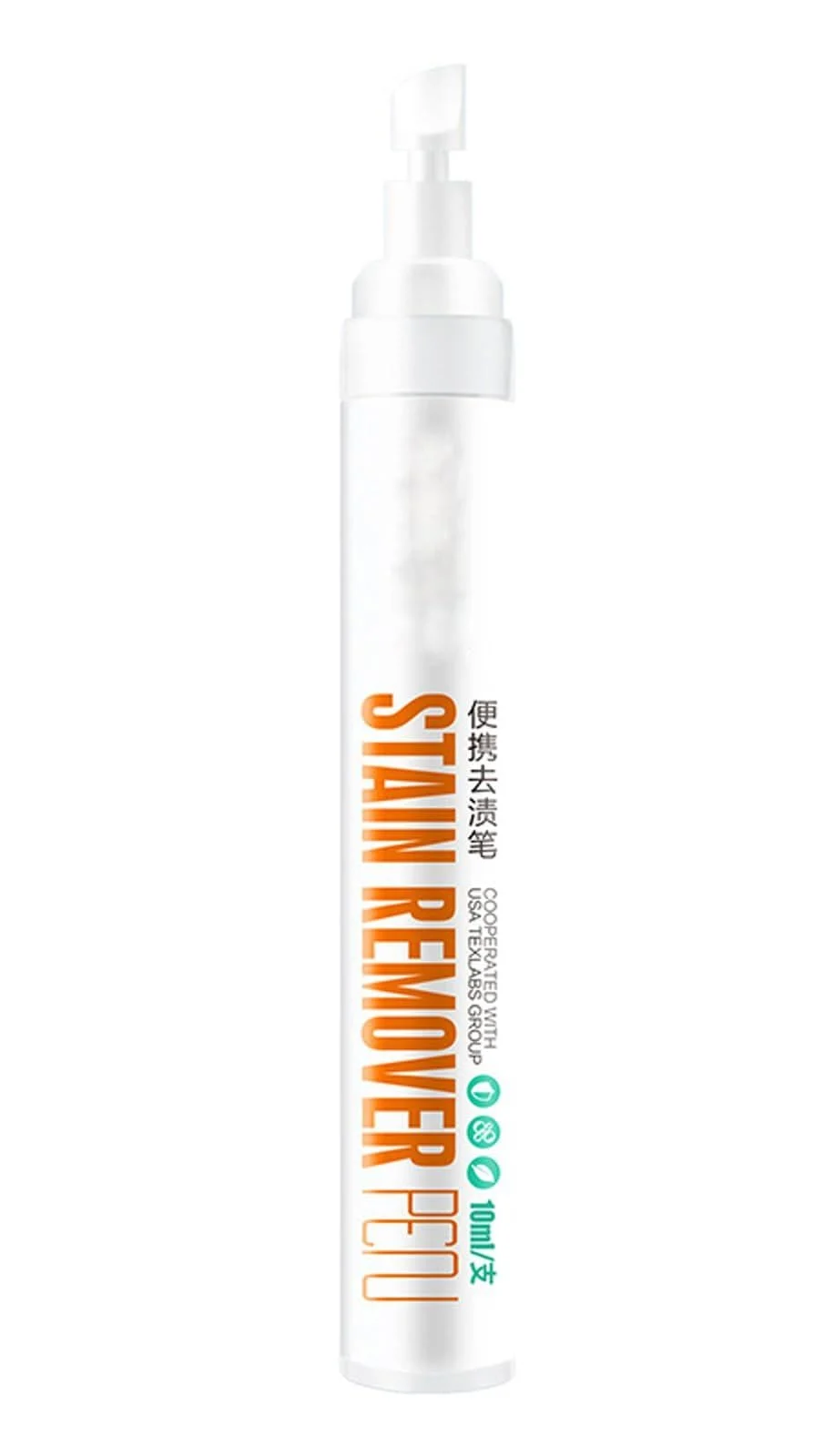 Stain Remover Pen - Set of 2 White Clothes Oil Stain Removal Portable No-Wash Quick Stain Removal