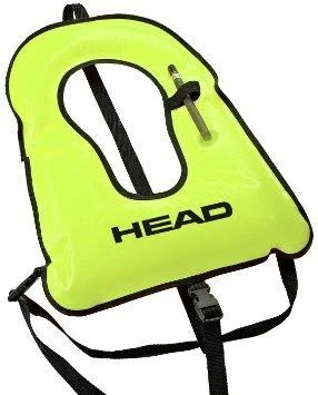 Mares Head Snorkel Vest Yellow/Black Trim Adult/Regular/80 to 180 lb