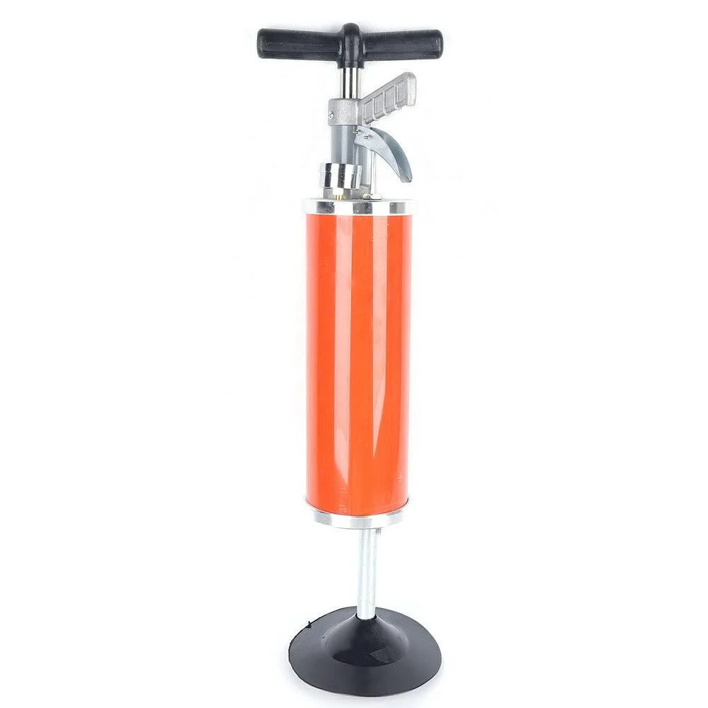 Air Pressure Drain Clog Remover Cleaner Tool Pipe Cleaning Manual Water Ram Capacity Pump Dredging Device High Pressure Toilet Plunger for Kitchen Bathroom Dredge Pipe Sewer - DNYSYSJ