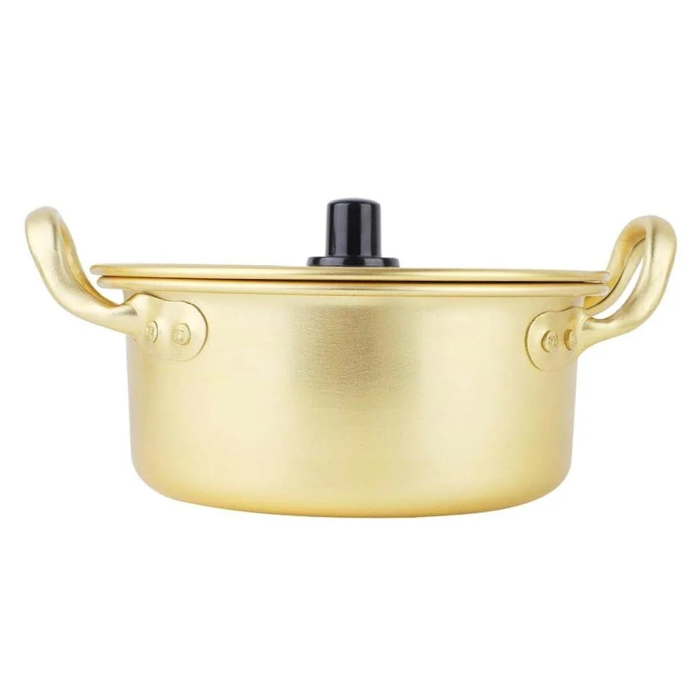 Korean Noodle Pot Aluminum Stockpot for Instant Ramen (#1) - funchic