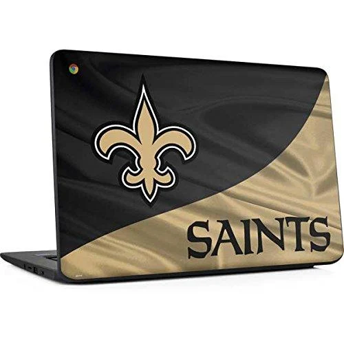 Skinit Decal Laptop Skin Compatible with Chromebook 14 G5 - Officially Licensed NFL New Orleans Saints Design