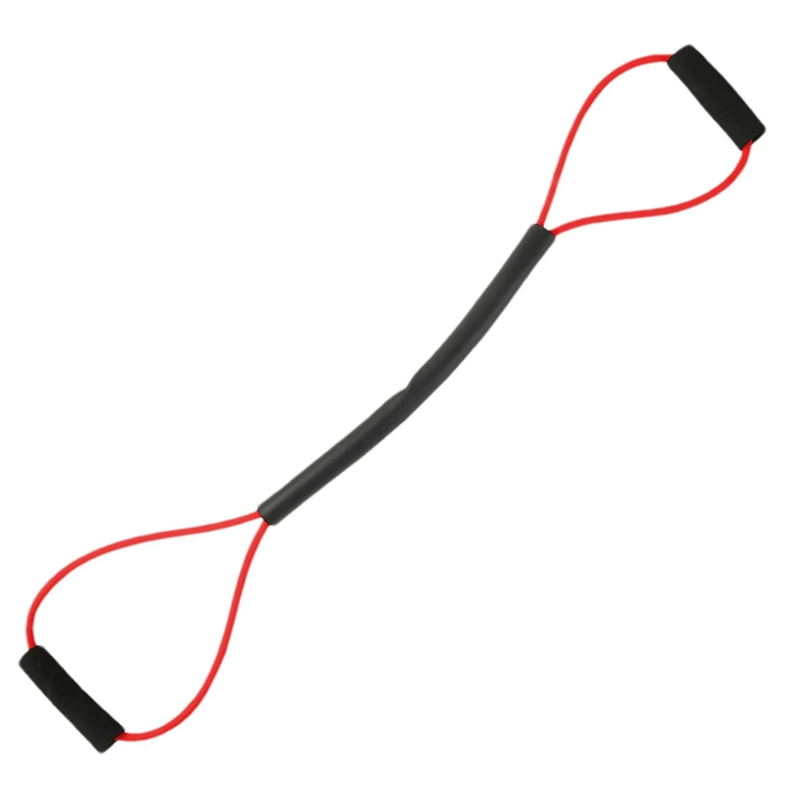 Boxing Bands | Agility Training Pull Rope with Comfort Handles | Arm Strengthening Equipment for Shadow Boxing and Agility Drills Red - Generic