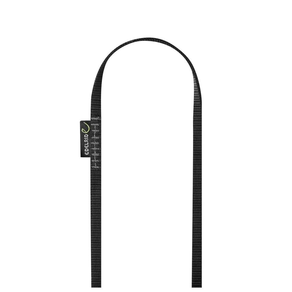 Edelrid webbing sling RAL 9011 black 60 cm 12 mm 739190600172