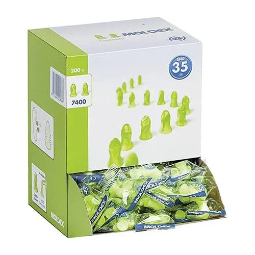 Moldex contour 7400 Standard Size-snr earplugs 35dB 200 pairs