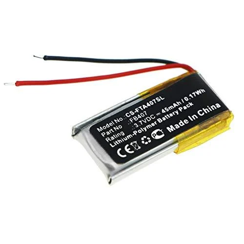 Replacement Battery for FIT Alta HR Alta Activity FB407 (45mAh) - BORNMIO