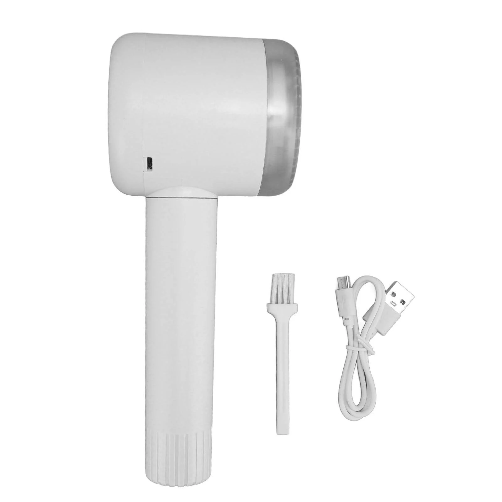 Lint Shaver Efficient Fabric Defuzzer Couch Sweater USB Charging (White) - HXCGD