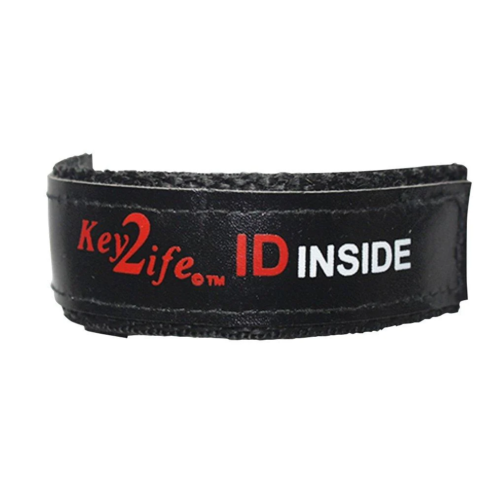 Waterproof EMR Sport Bracelet by Key 2 Life Color Black - Key2Life
