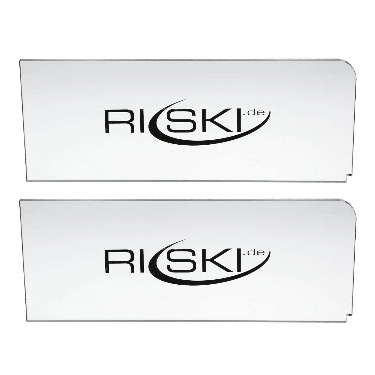 RiSki ski wax scraper blade - Plexi blade 5 mm (set of 2)