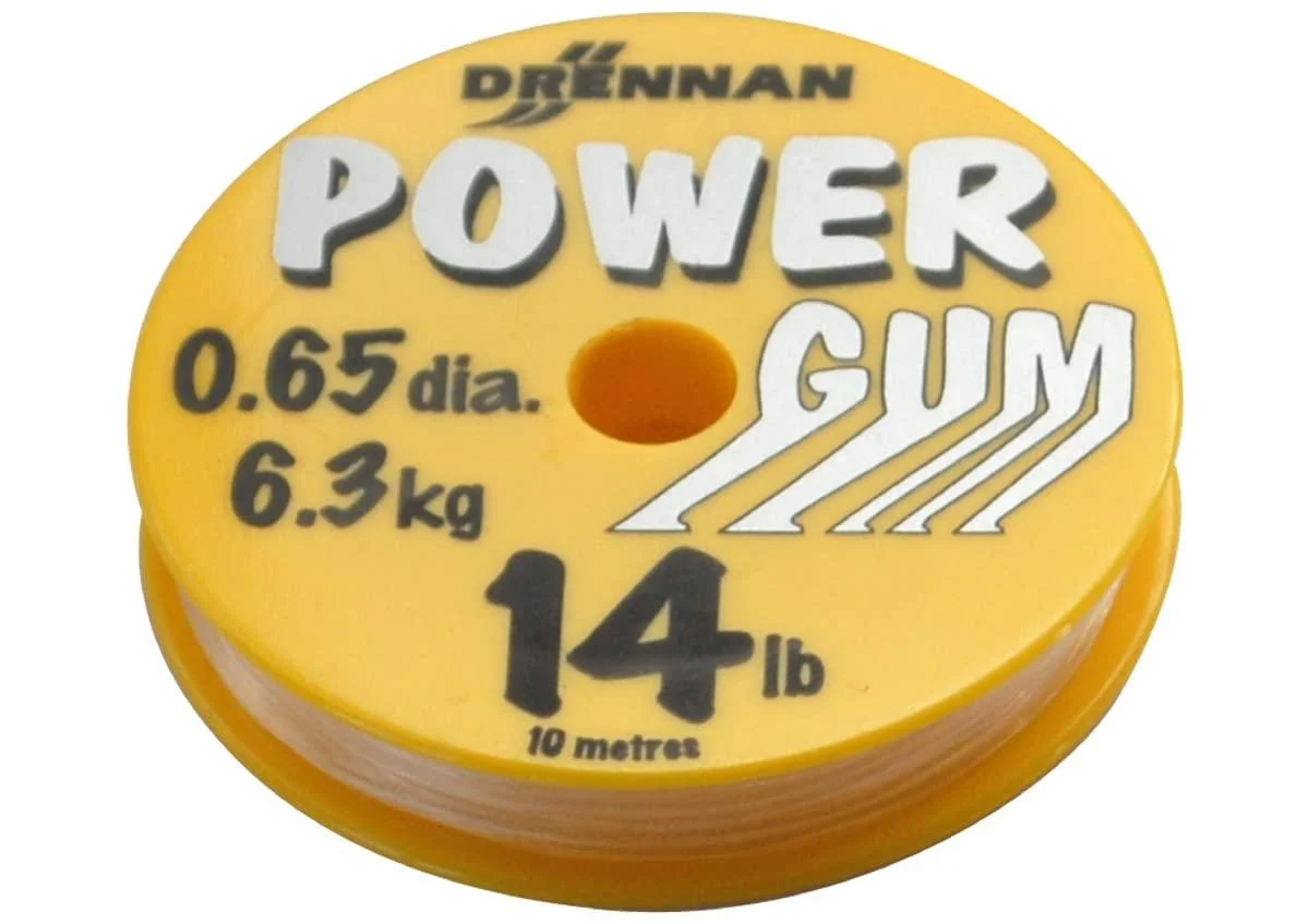 Fishing line Drennan Power Gum transparent.
