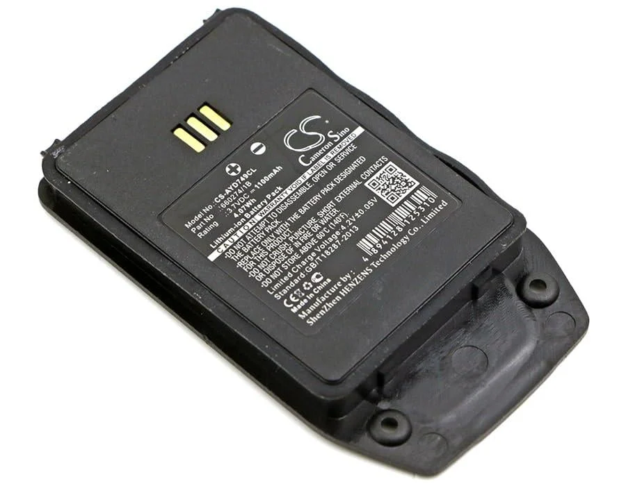 DCH 1100mAh Battery Replacement for Ascom D81 EX