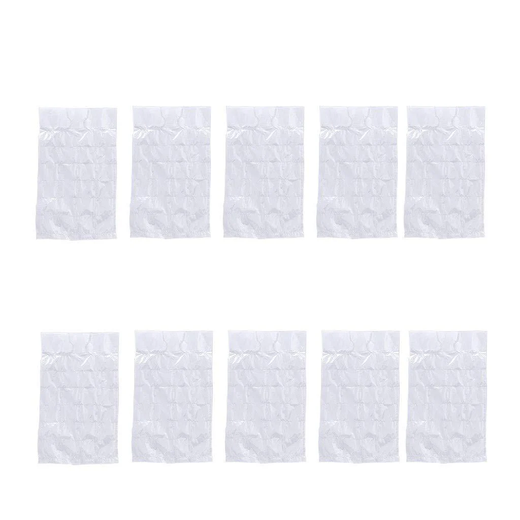Bags Cream Bag Ice Clear Ice Plastic One-time Bags Storage Popsicle Kitchen Dining & Bar Dish Scrub Brush Holder (clear One Size) Clear One Size