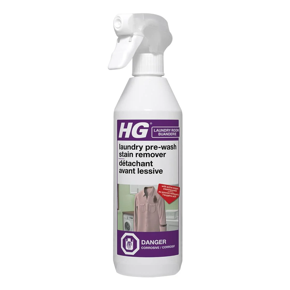 HG Laundry Pre-Wash Stain Remover Spray 500ml