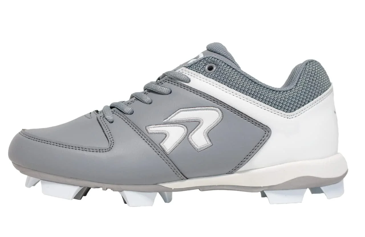 Ringor Flite Women's Softball Cleats Charcoal | White SZ 9.5 - RIP-IT