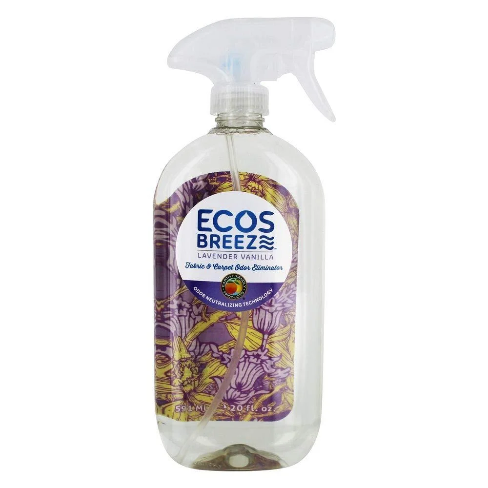 ECOS Lavender Vanilla Fabric Refresher Odor Eliminator Spray 20 OZ