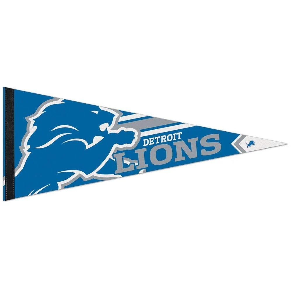 Wincraft NFL 14506115 Detroit Lions Premium Wimpel 30 5 x 76 2 cm