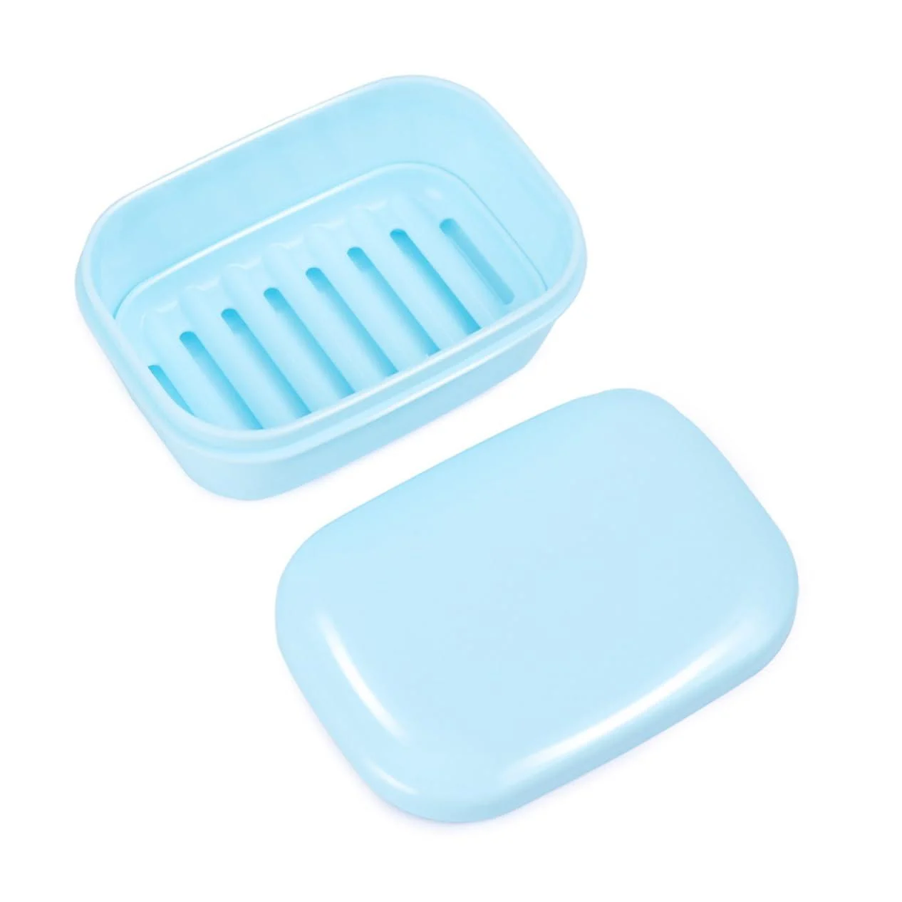 Ciieeo 2pcs Box Soap Case Dish Soap Container Soap Storage Case Sponge Holder Container with Lid Sponge Soap Travel Soap Holder Portable