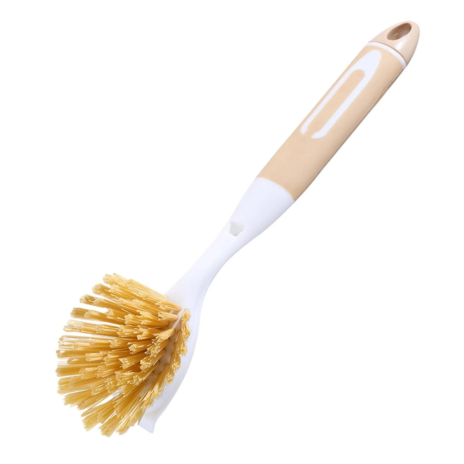 Fovolat Dishwasher Brush Dishwash Brush 2-in-1 Cleaning Brush - Multi-Functional Dish Brush with Handle Kitchen Scrub Brushes for Kitchen Cleaning