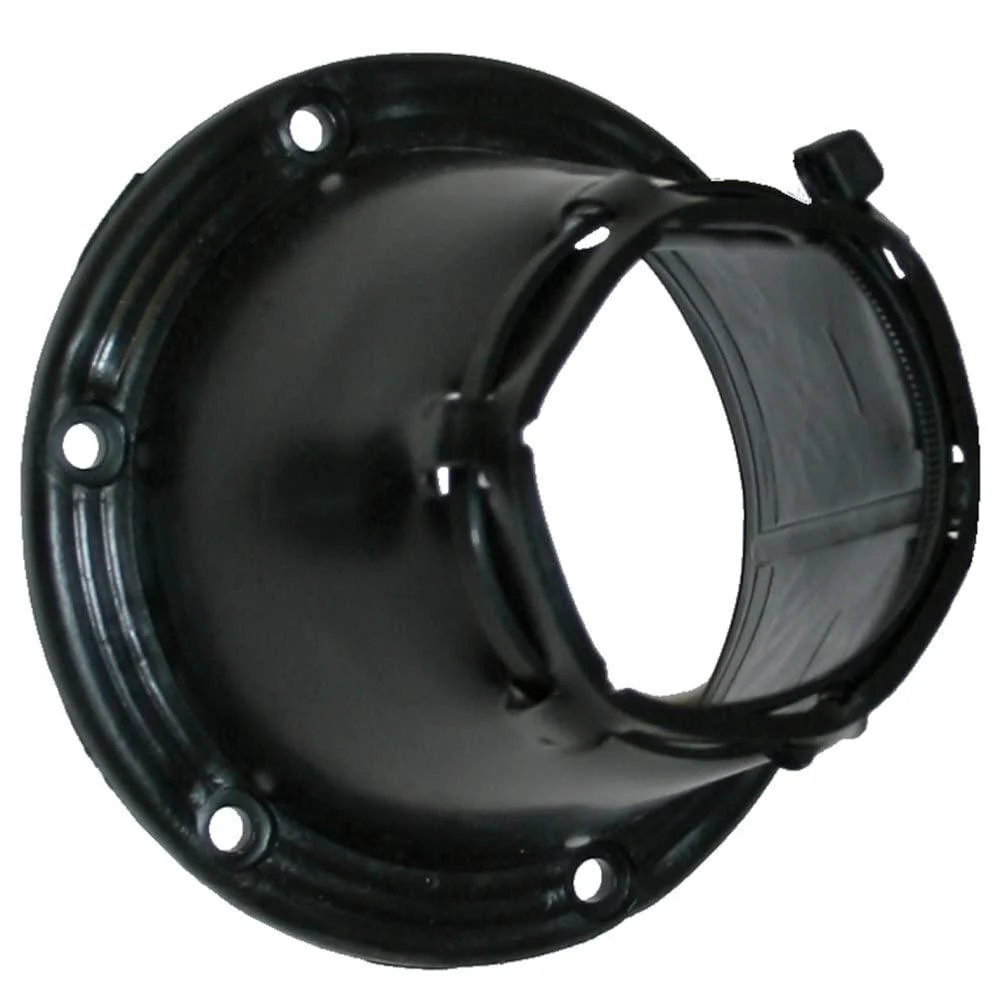 T-H Marine CBK-1-DP Cable Boot with Ring - 3", Black