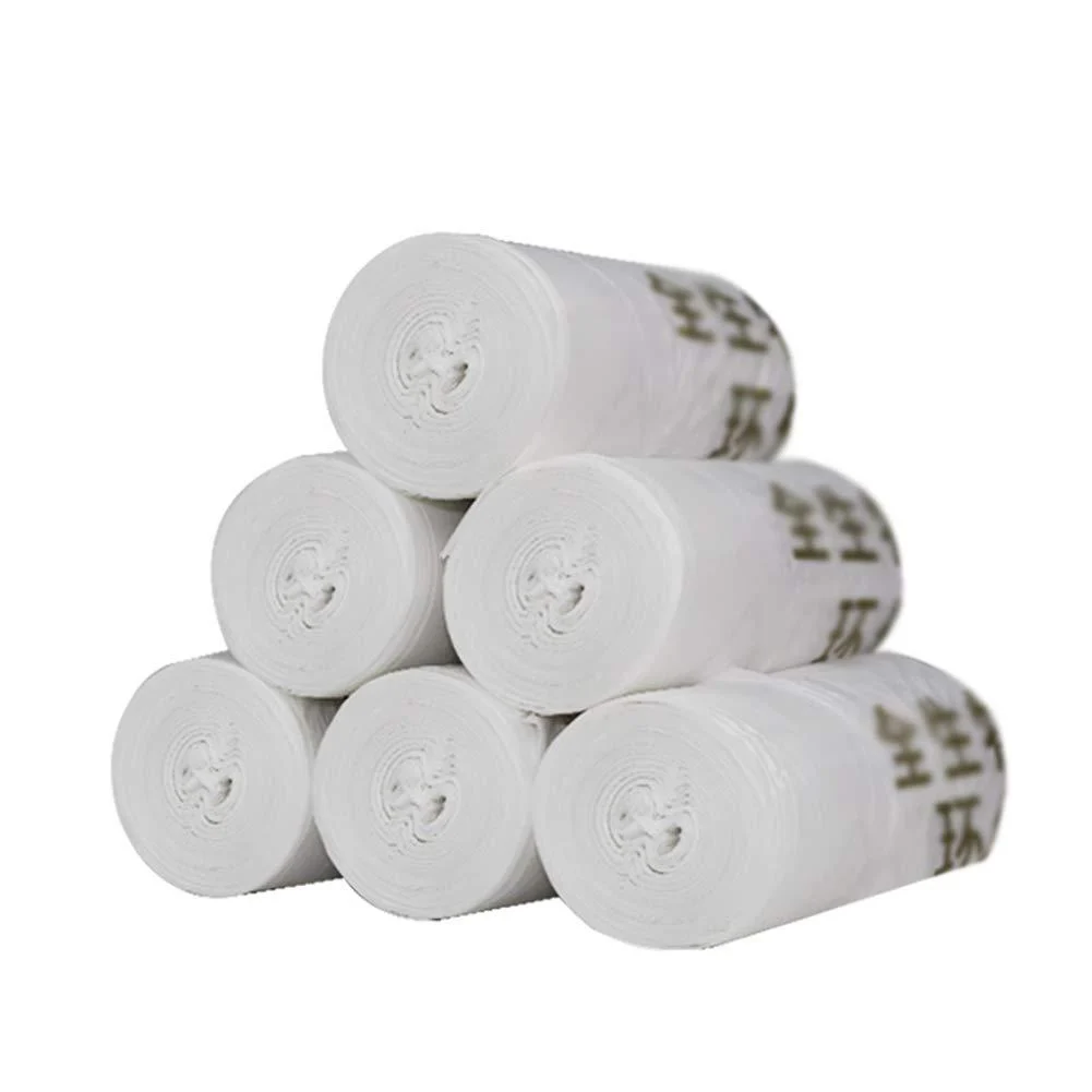 Biodegradable Trash Bag Dustbin Bin Liners Fully Biodegradable Garbage Bag Degradable Corn Starch for Kitchen Bedroom Office Garbage Bag - Lihuzmd