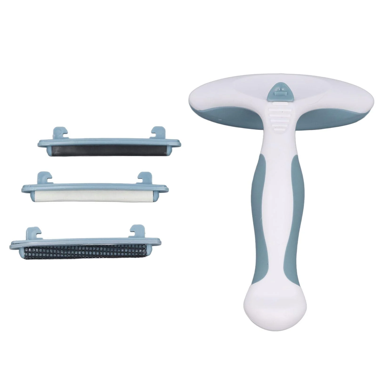 Lint Remover with Replaceable Heads Quick Release Button Manual Fuzz Remover for Clothing - TARSHYRY