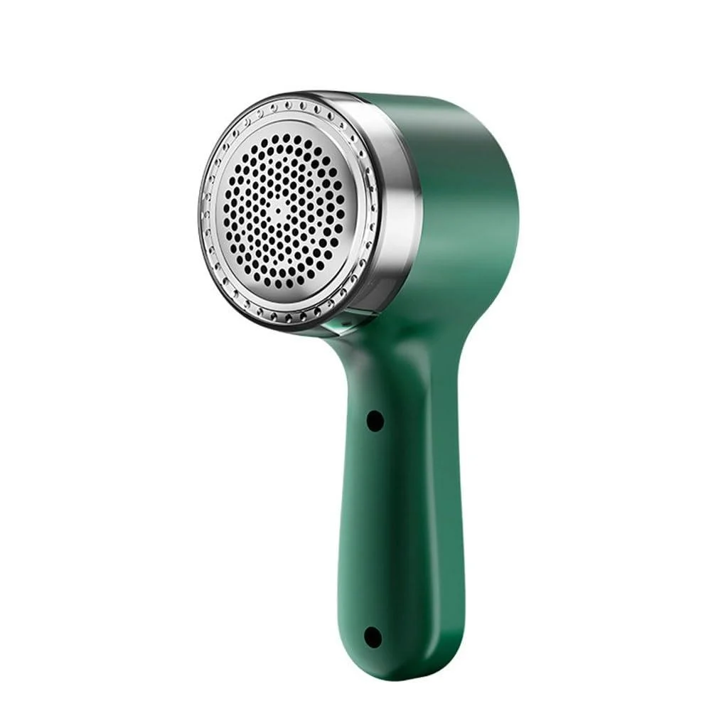 Fabric Shaver Defuzzer Electric Lint Remover Rechargeable Sweater Shaver with Stainless 17.3cm D - LHBDA