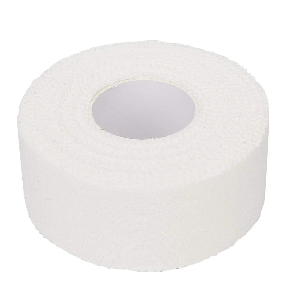 Cotton Athletic Sport Tape White Sports Tape Finger Wrists (2.5CM*10M) - jerss