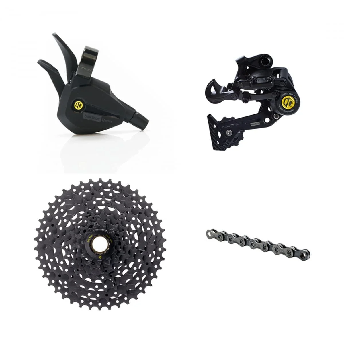 Box Components Four 8S Wide Single E-Bike Group Set Matte Black