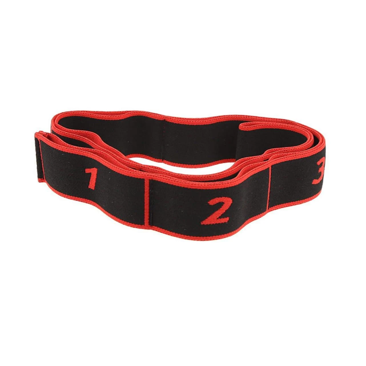 SUPVOX Resistance Loop Fitness Strap Drawstrings Booty Elastic Bands Stretch Band Auxiliary Elastic Bands Home Work Out Go Fit Bands for Exercising Flexstrap Auxiliary Belt Red Yoga